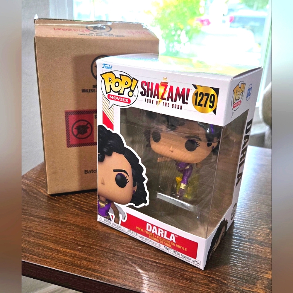 Shazam Darla 1279 Funko Pop Movies • Vinyl Figure